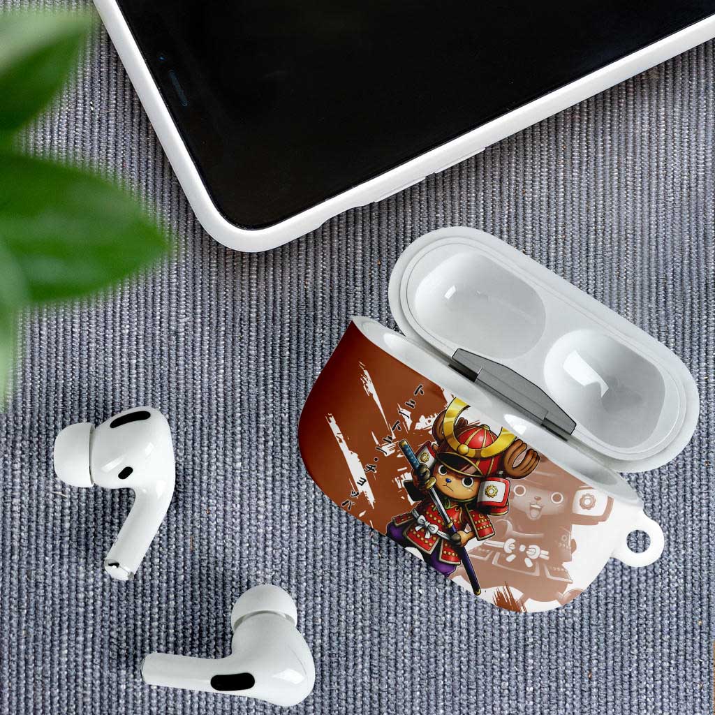 Tony Tony Chopper in Samurai Armor AirPods Case Wano-Inspired Chibi Warrior Style