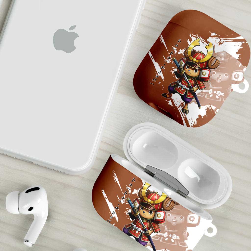 Tony Tony Chopper in Samurai Armor AirPods Case Wano-Inspired Chibi Warrior Style