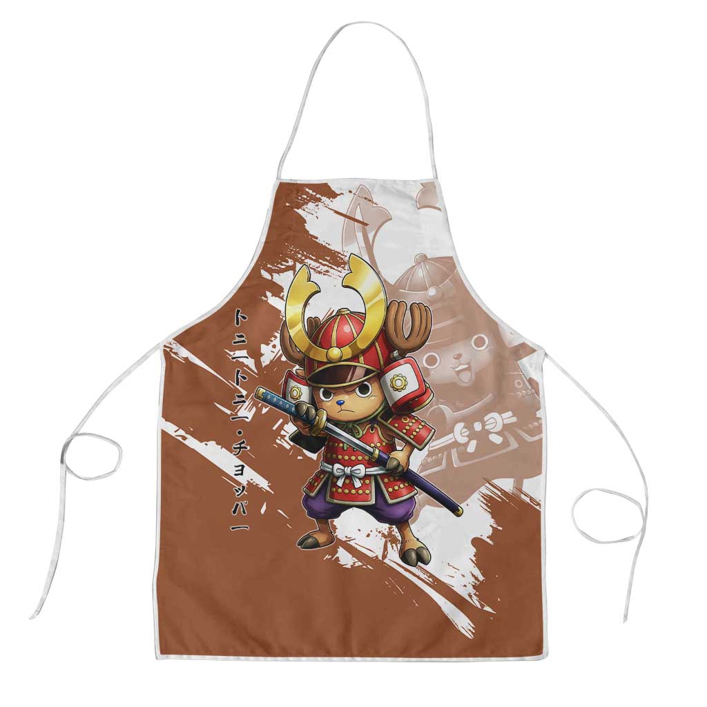 Tony Tony Chopper in Samurai Armor Apron Wano-Inspired Chibi Warrior Style