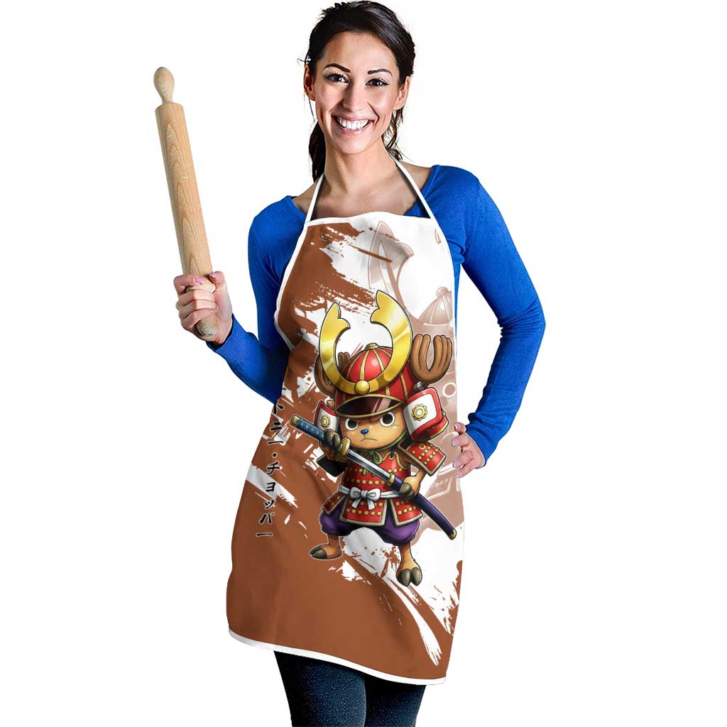 Tony Tony Chopper in Samurai Armor Apron Wano-Inspired Chibi Warrior Style