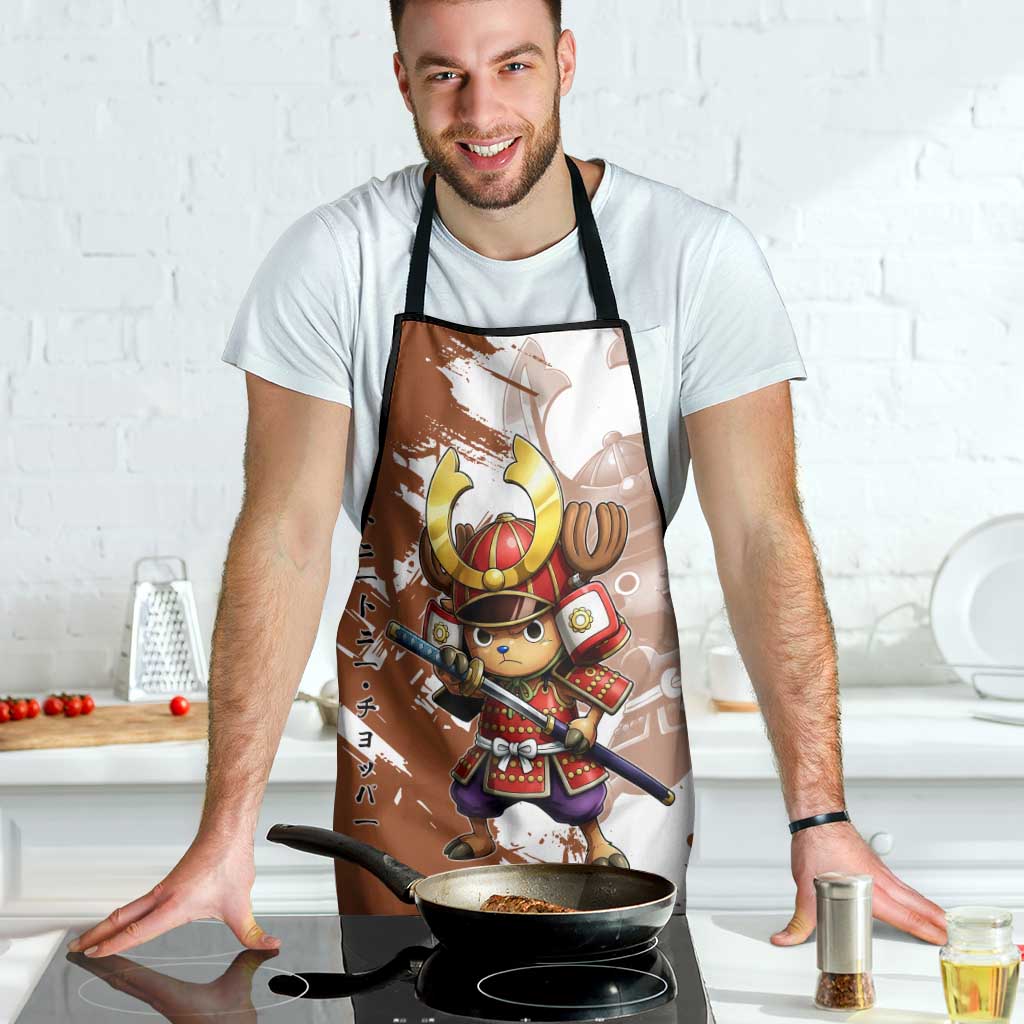 Tony Tony Chopper in Samurai Armor Apron Wano-Inspired Chibi Warrior Style