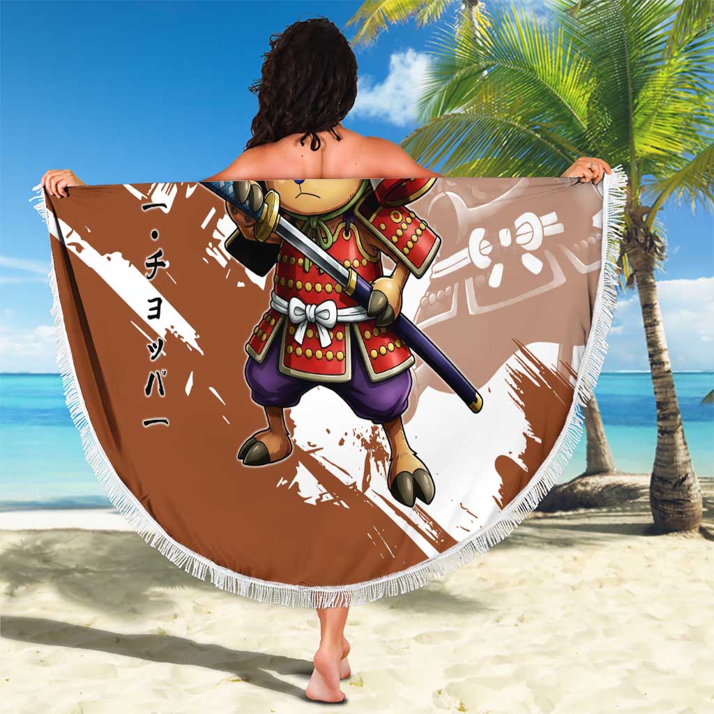 Tony Tony Chopper in Samurai Armor Beach Blanket Wano-Inspired Chibi Warrior Style
