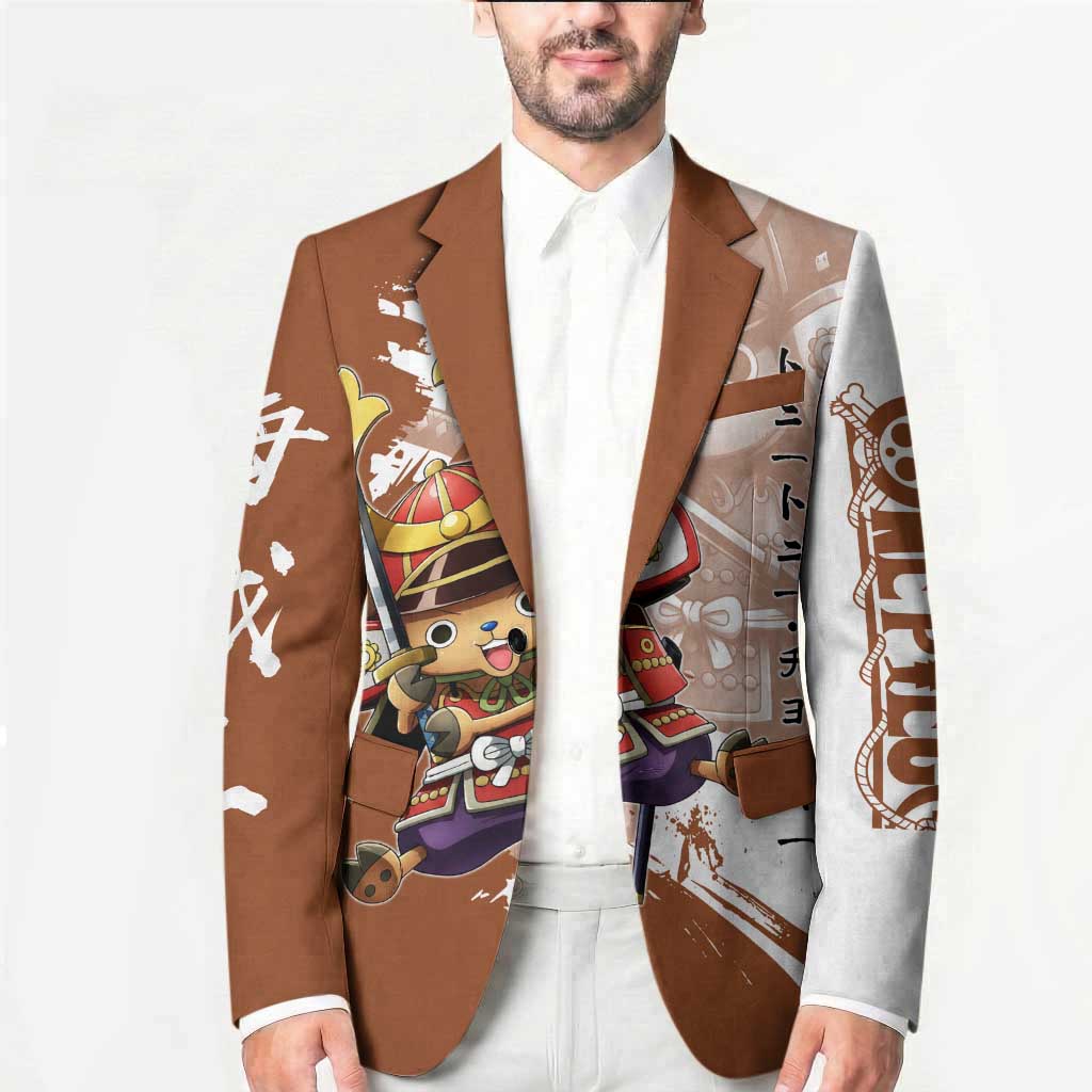 Tony Tony Chopper in Samurai Armor Blazer Wano-Inspired Chibi Warrior Style