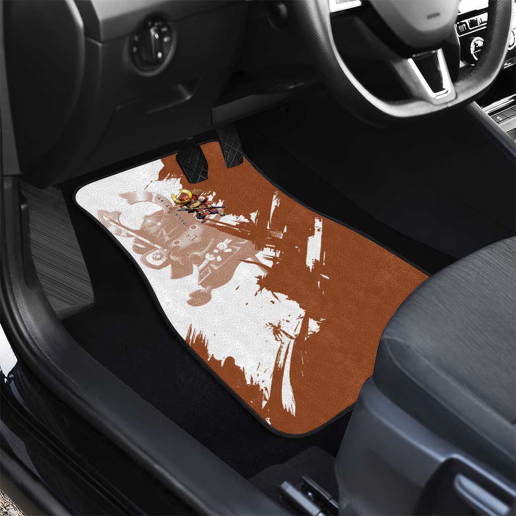 Tony Tony Chopper in Samurai Armor Car Mats Wano-Inspired Chibi Warrior Style