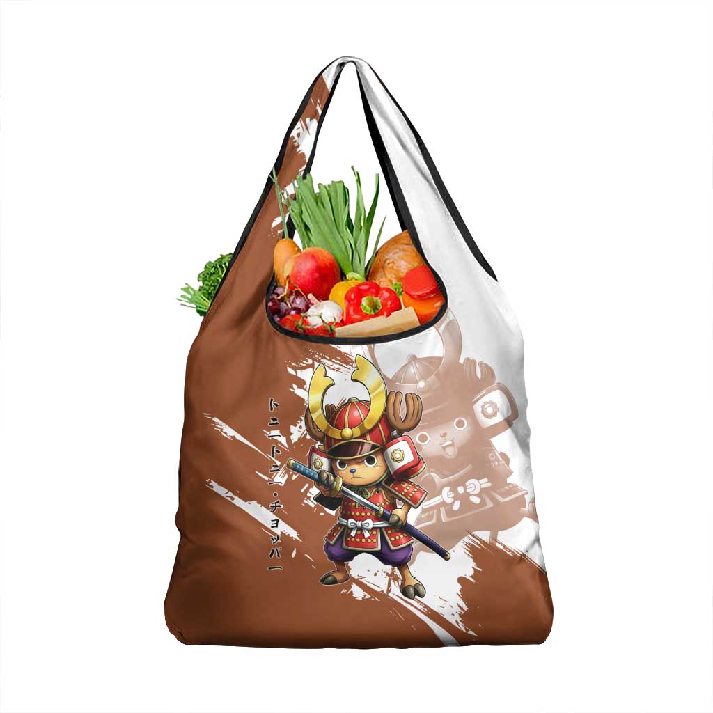 Tony Tony Chopper in Samurai Armor Grocery Bag Wano-Inspired Chibi Warrior Style
