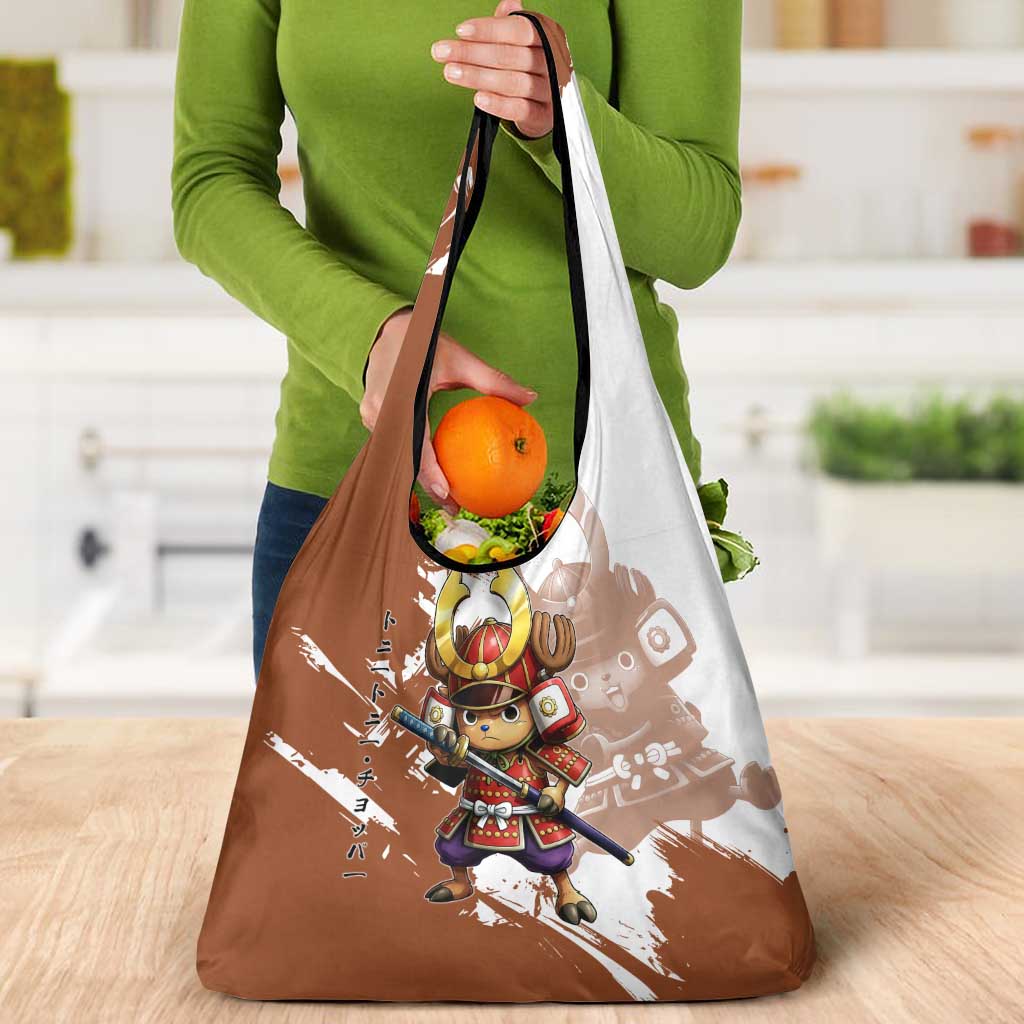 Tony Tony Chopper in Samurai Armor Grocery Bag Wano-Inspired Chibi Warrior Style