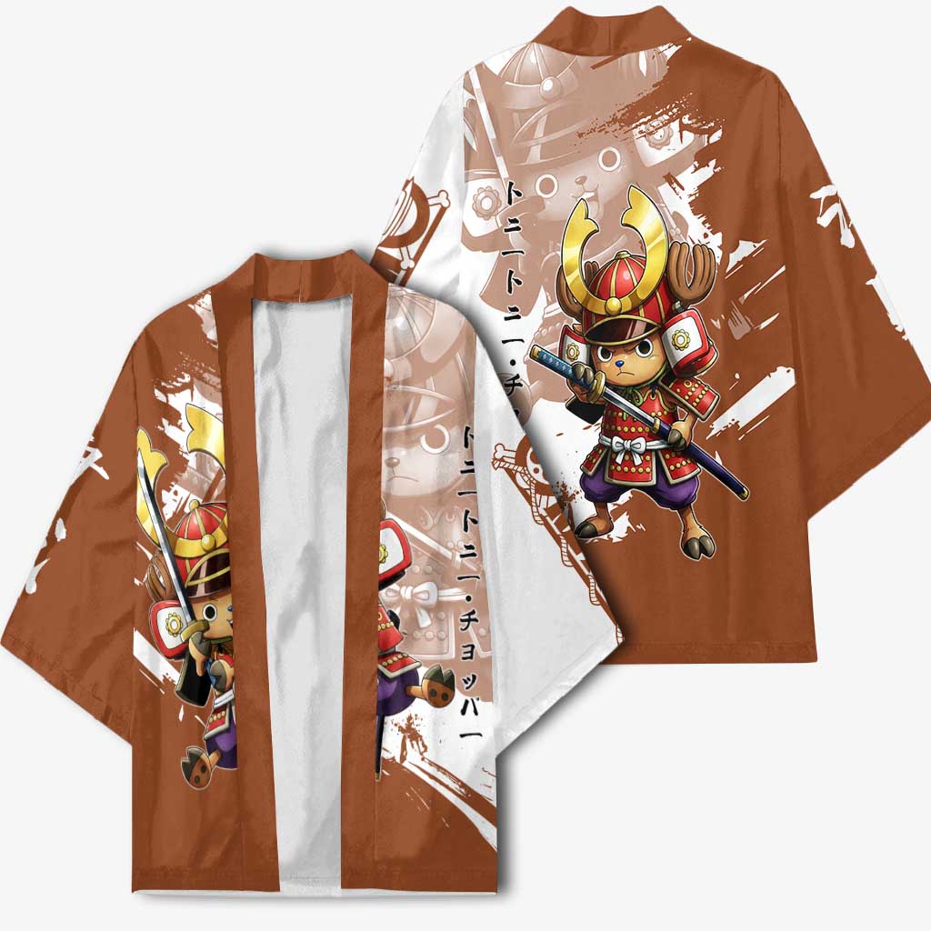 Tony Tony Chopper in Samurai Armor Kimono Wano-Inspired Chibi Warrior Style