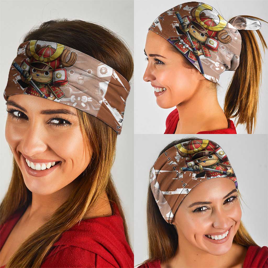 Tony Tony Chopper in Samurai Armor Neck Gaiter Wano-Inspired Chibi Warrior Style