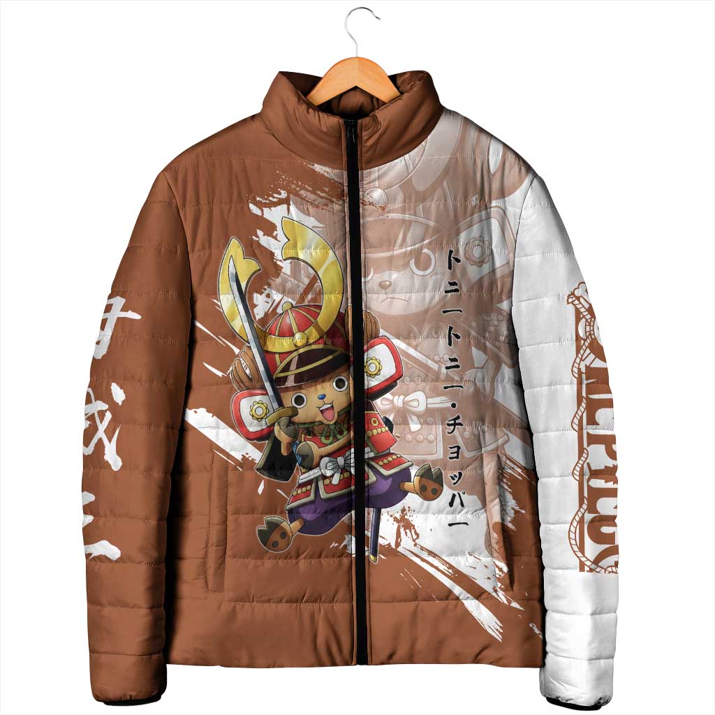 Tony Tony Chopper in Samurai Armor Padded Jacket Wano-Inspired Chibi Warrior Style