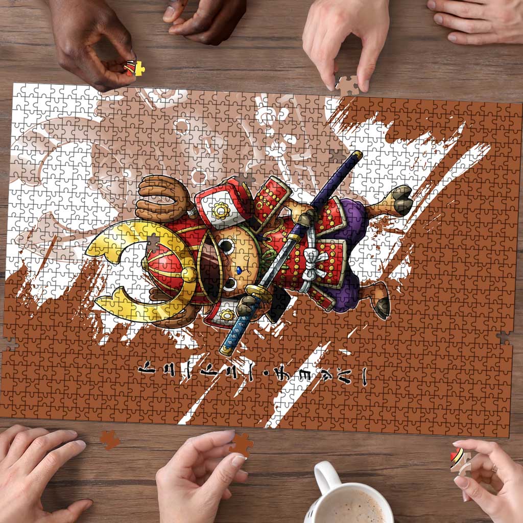 Tony Tony Chopper in Samurai Armor Puzzle Wano-Inspired Chibi Warrior Style