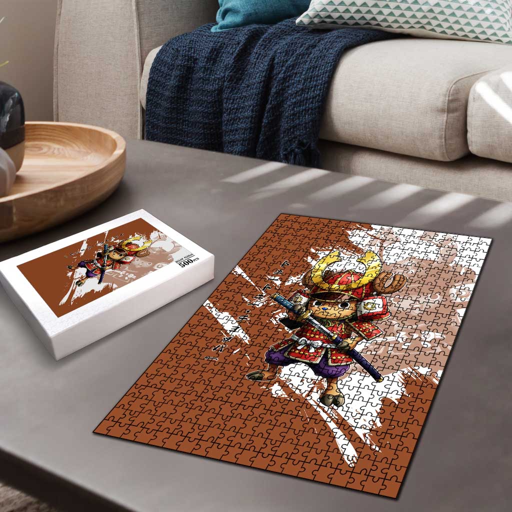 Tony Tony Chopper in Samurai Armor Puzzle Wano-Inspired Chibi Warrior Style