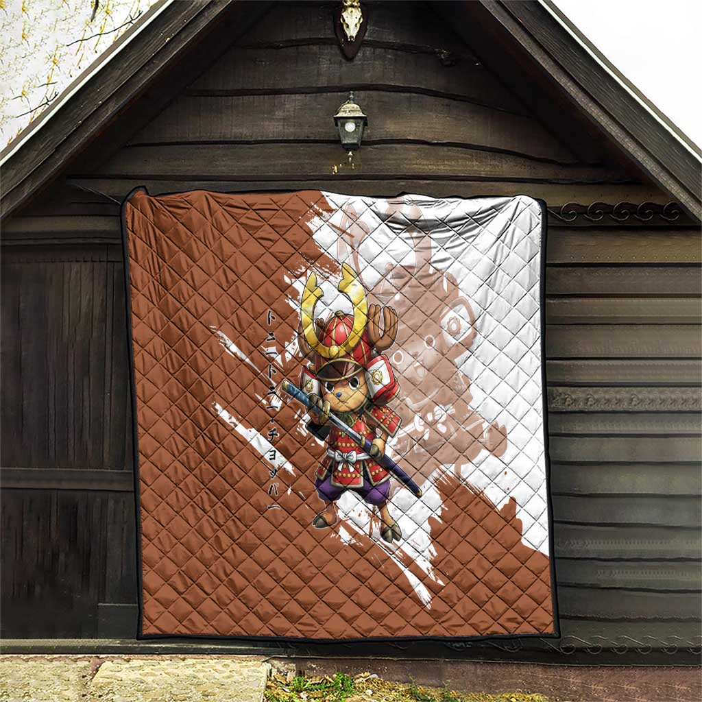 Tony Tony Chopper in Samurai Armor Quilt Wano-Inspired Chibi Warrior Style