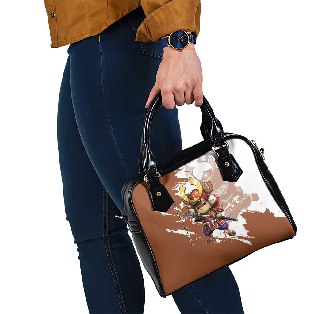 Tony Tony Chopper in Samurai Armor Shoulder Handbag Wano-Inspired Chibi Warrior Style