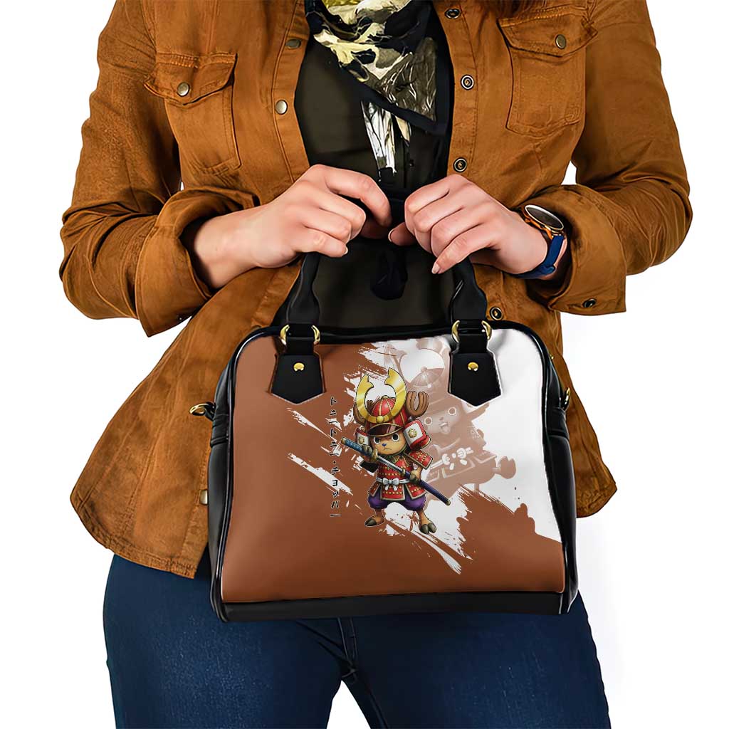 Tony Tony Chopper in Samurai Armor Shoulder Handbag Wano-Inspired Chibi Warrior Style