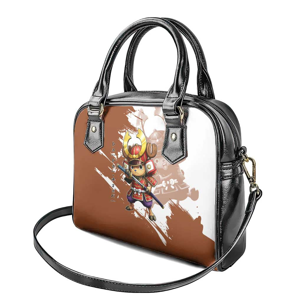 Tony Tony Chopper in Samurai Armor Shoulder Handbag Wano-Inspired Chibi Warrior Style