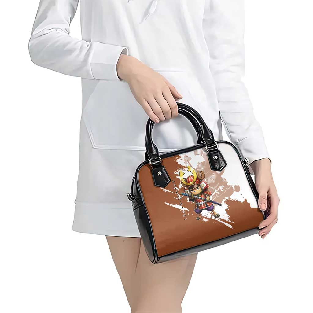 Tony Tony Chopper in Samurai Armor Shoulder Handbag Wano-Inspired Chibi Warrior Style