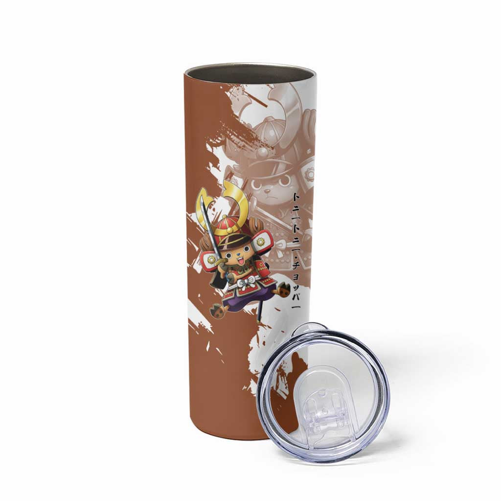 Tony Tony Chopper in Samurai Armor Skinny Tumbler Wano-Inspired Chibi Warrior Style