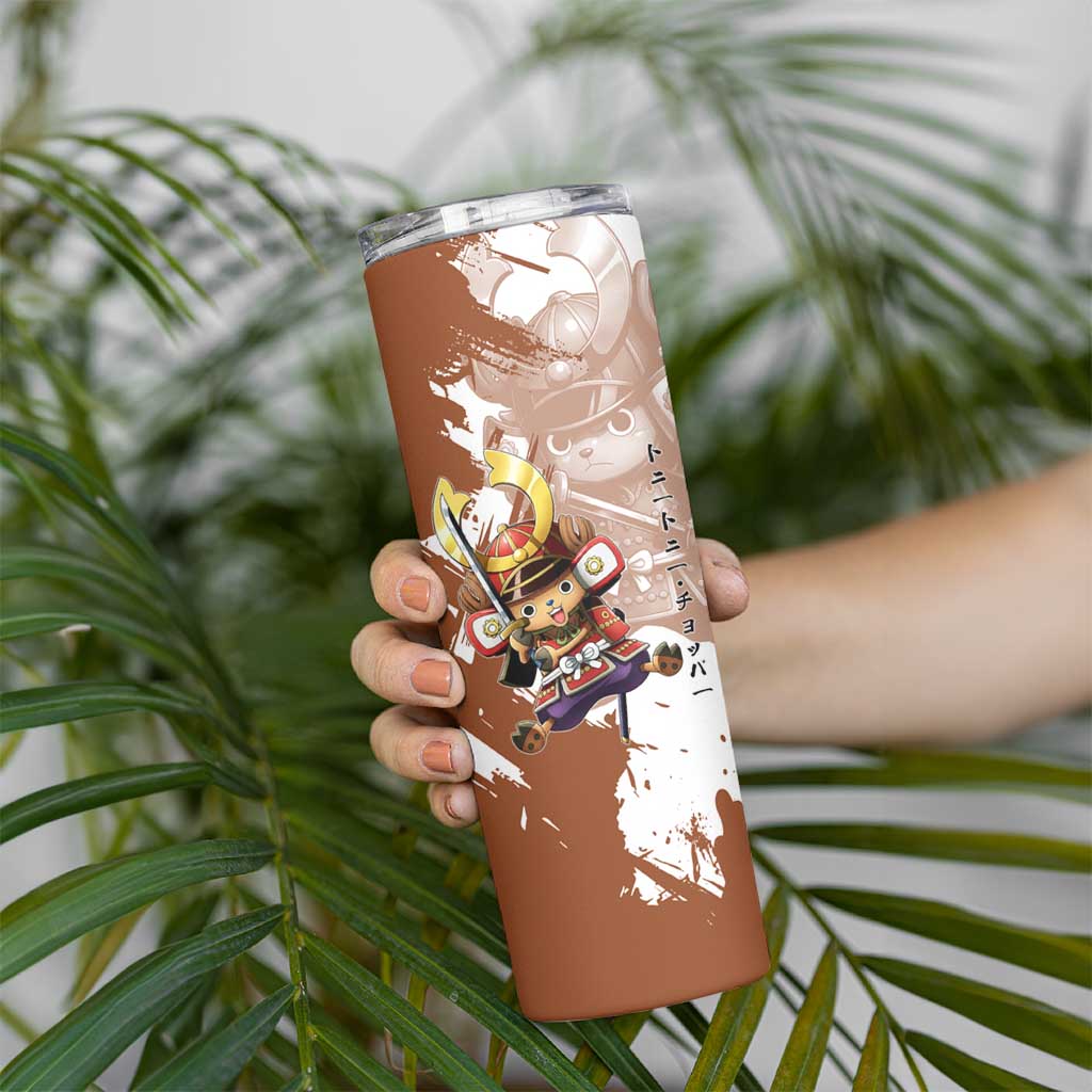 Tony Tony Chopper in Samurai Armor Skinny Tumbler Wano-Inspired Chibi Warrior Style