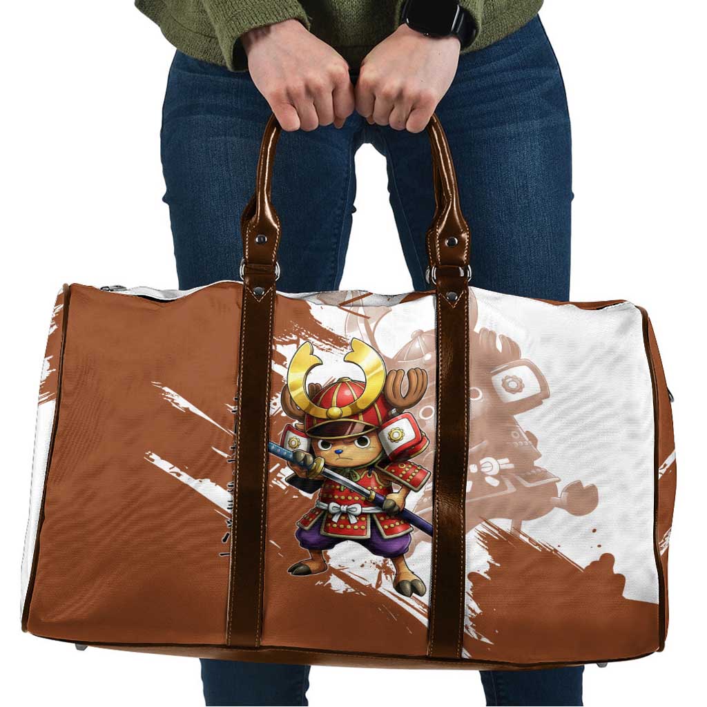 Tony Tony Chopper in Samurai Armor Travel Bag Wano-Inspired Chibi Warrior Style