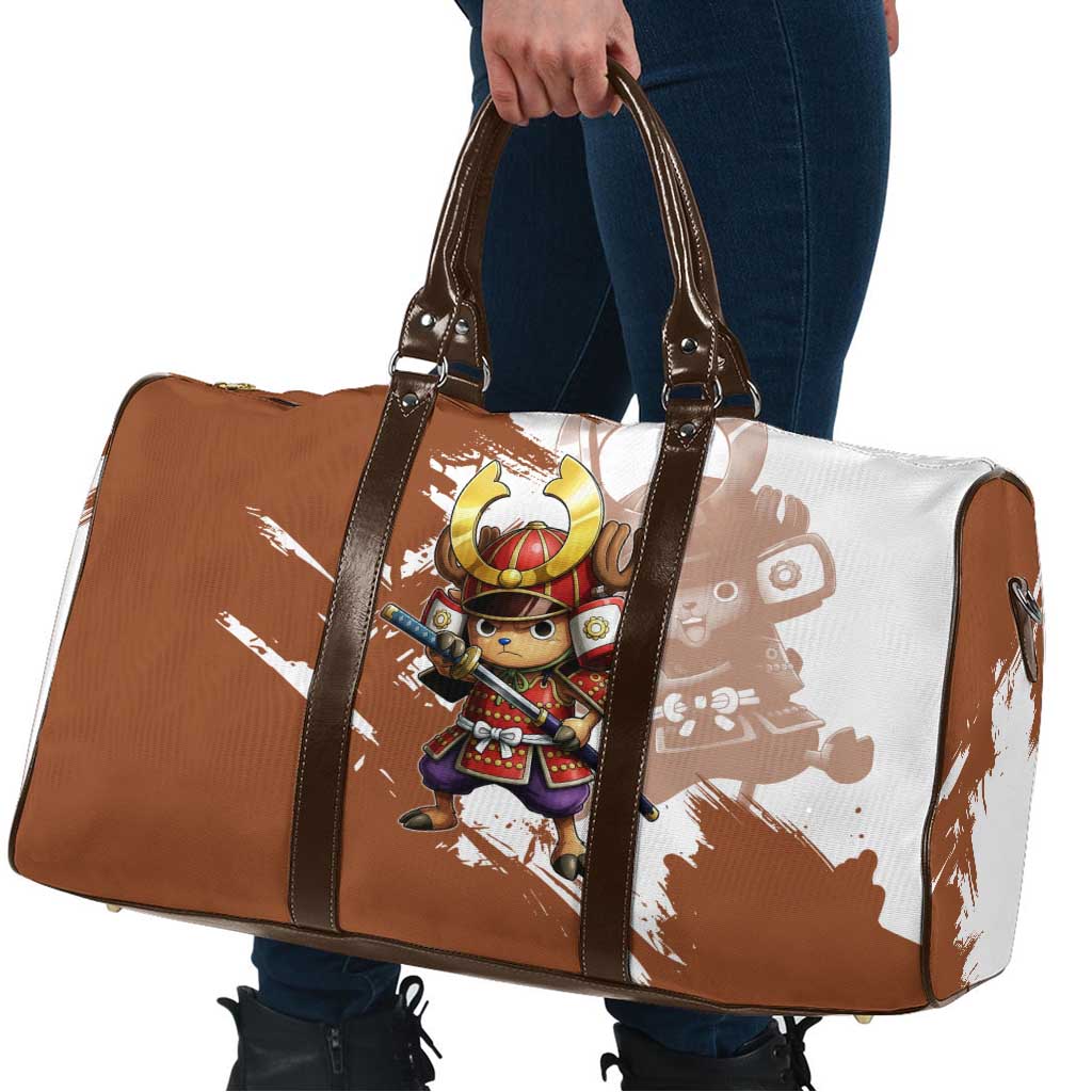 Tony Tony Chopper in Samurai Armor Travel Bag Wano-Inspired Chibi Warrior Style