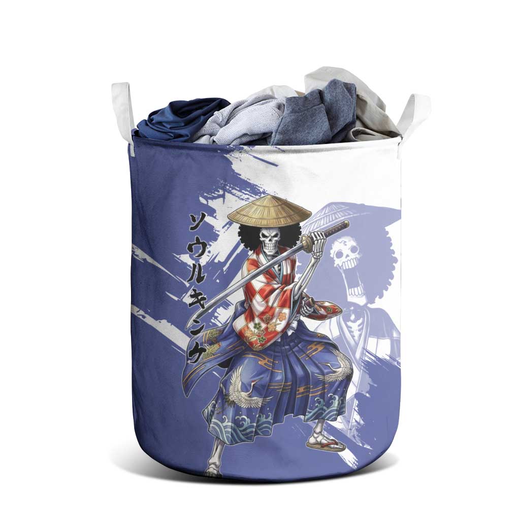 Brook in Wano Samurai Attire Laundry Basket Soul King Brook - Traditional Japanese Style