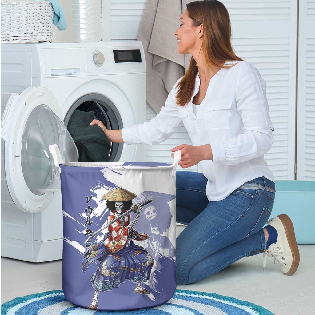 Brook in Wano Samurai Attire Laundry Basket Soul King Brook - Traditional Japanese Style