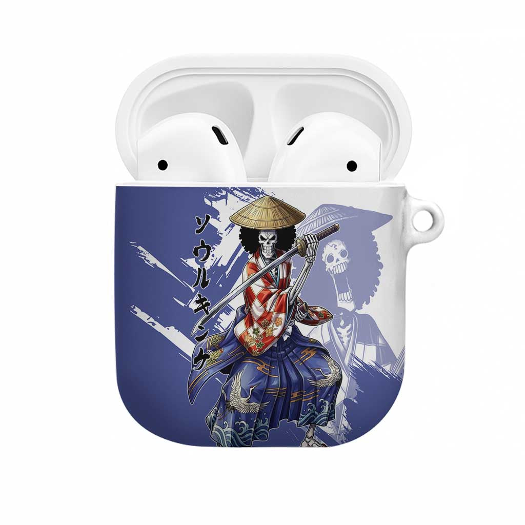 Brook in Wano Samurai Attire AirPods Case Soul King Brook - Traditional Japanese Style