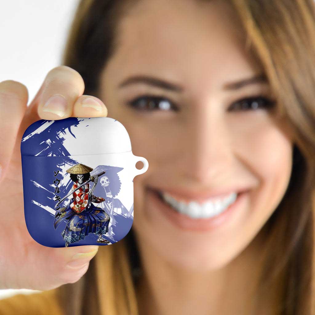 Brook in Wano Samurai Attire AirPods Case Soul King Brook - Traditional Japanese Style