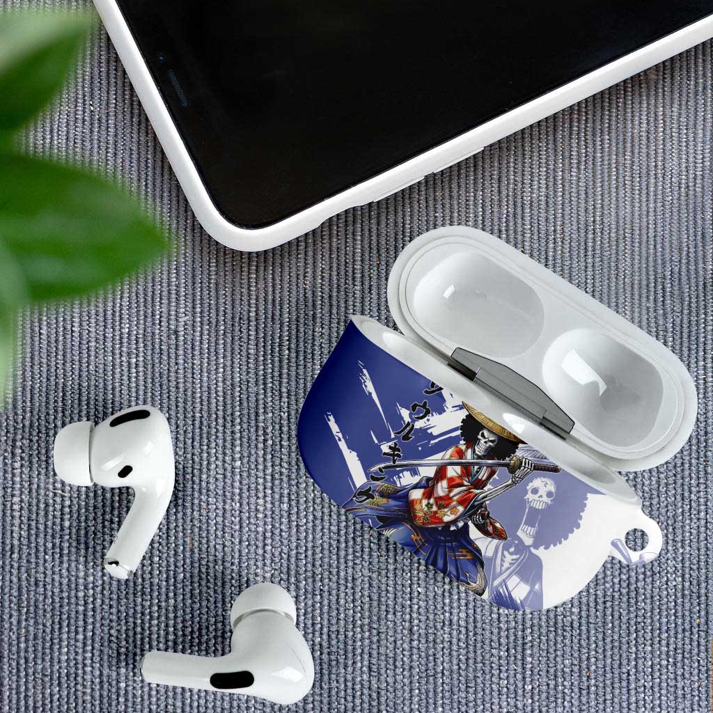 Brook in Wano Samurai Attire AirPods Case Soul King Brook - Traditional Japanese Style