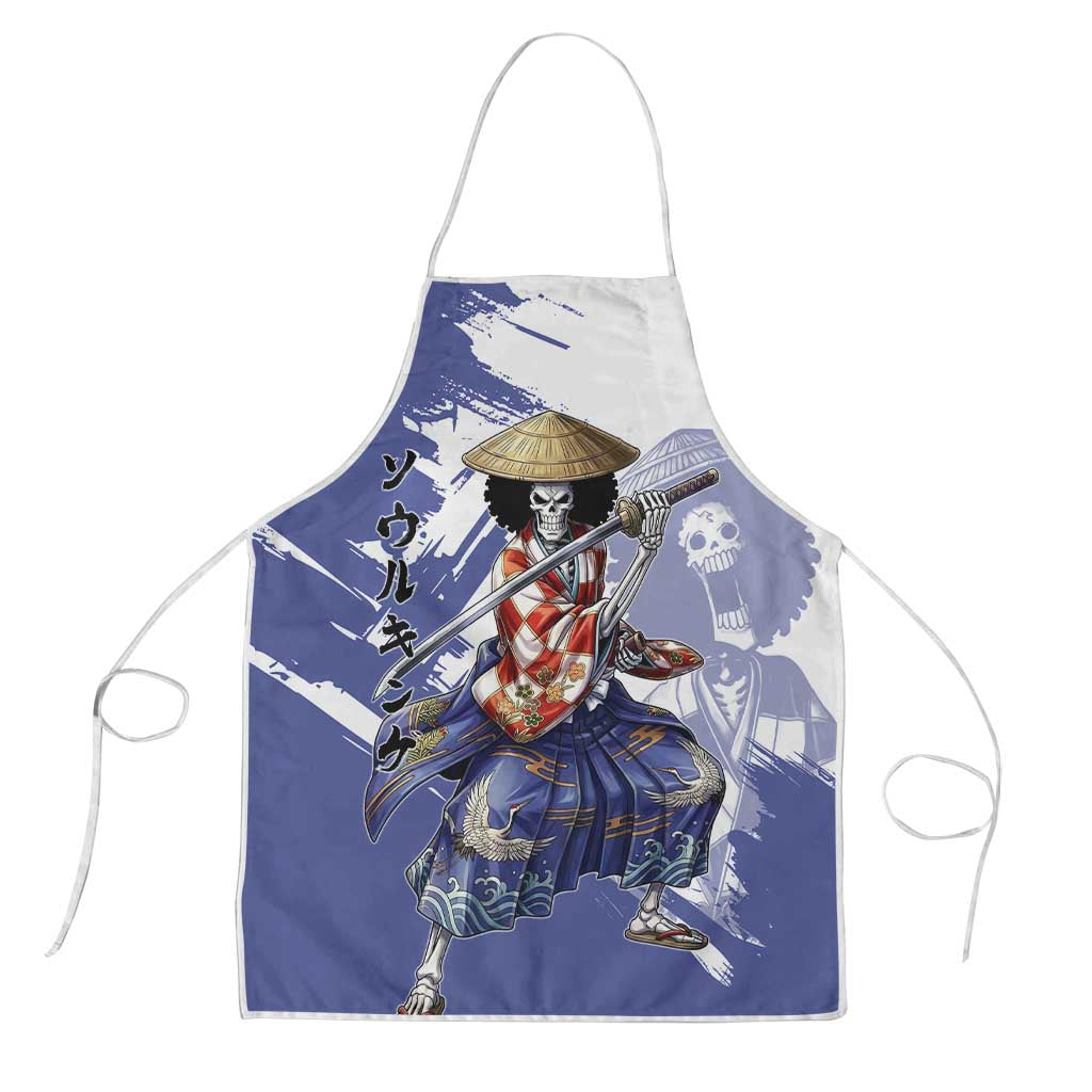 Brook in Wano Samurai Attire Apron Soul King Brook - Traditional Japanese Style