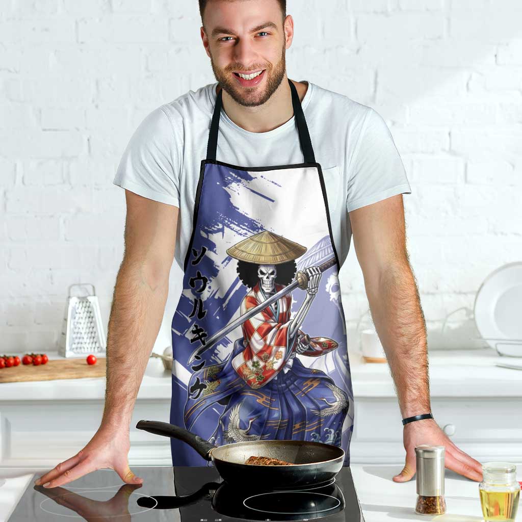 Brook in Wano Samurai Attire Apron Soul King Brook - Traditional Japanese Style