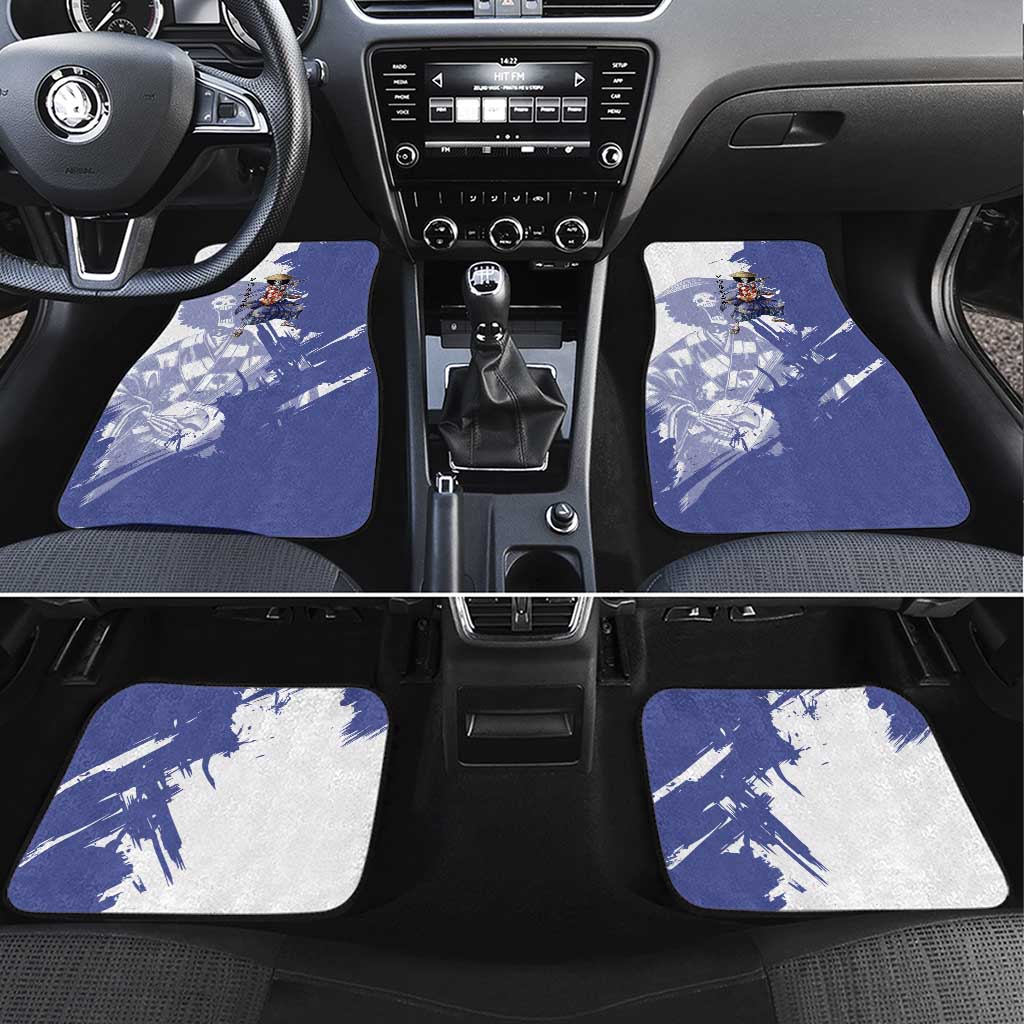 Brook in Wano Samurai Attire Car Mats Soul King Brook - Traditional Japanese Style