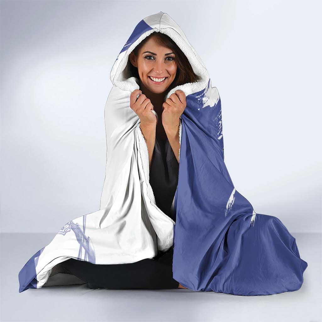 Brook in Wano Samurai Attire Hooded Blanket Soul King Brook - Traditional Japanese Style