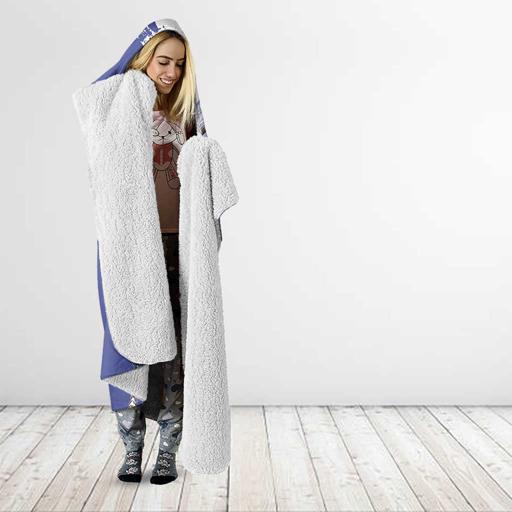 Brook in Wano Samurai Attire Hooded Blanket Soul King Brook - Traditional Japanese Style