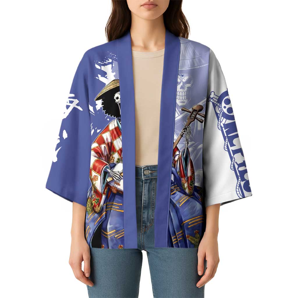 Brook in Wano Samurai Attire Kimono Soul King Brook - Traditional Japanese Style