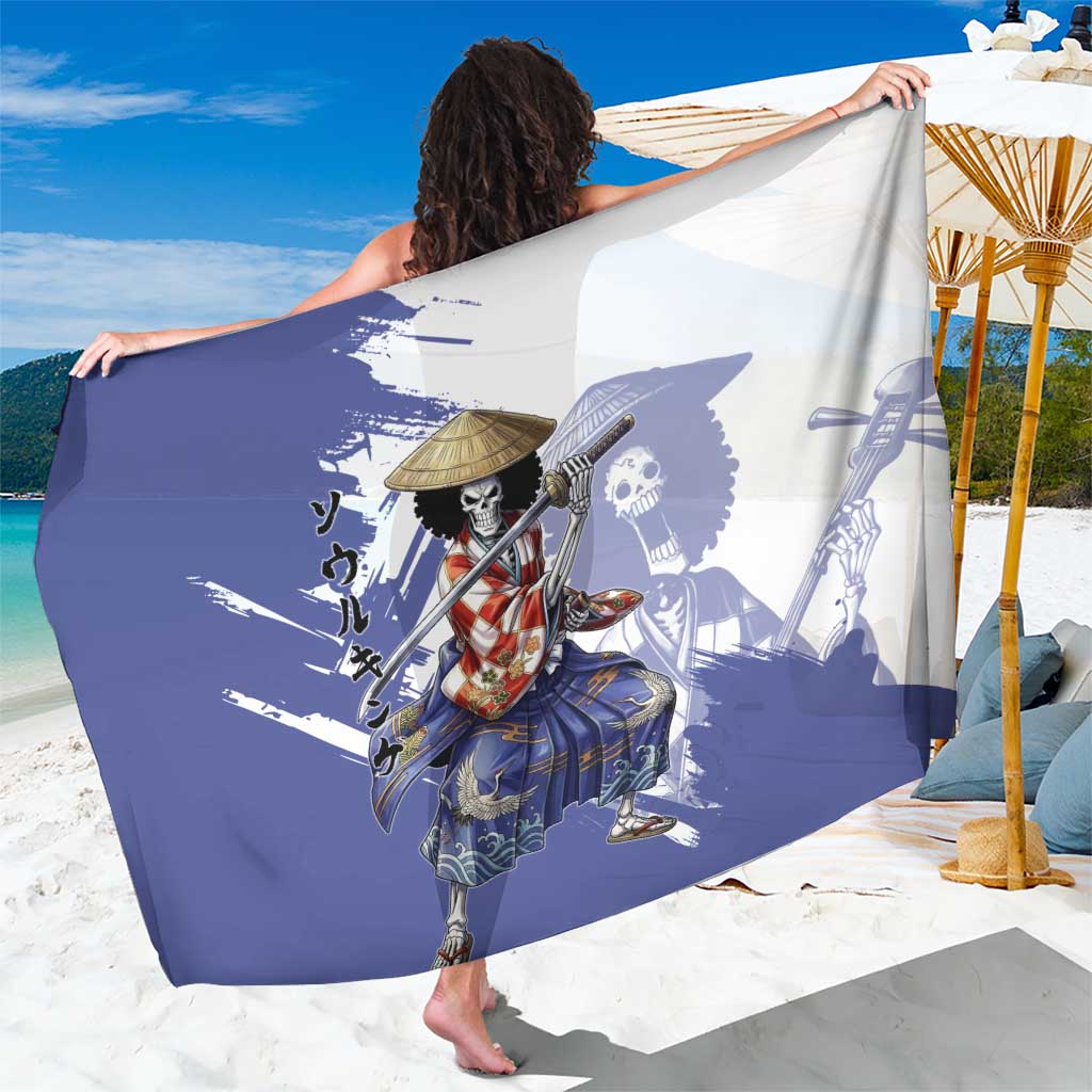 Brook in Wano Samurai Attire Sarong Soul King Brook - Traditional Japanese Style