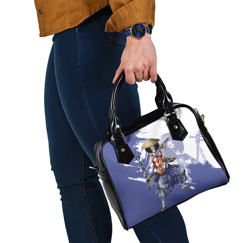 Brook in Wano Samurai Attire Shoulder Handbag Soul King Brook - Traditional Japanese Style