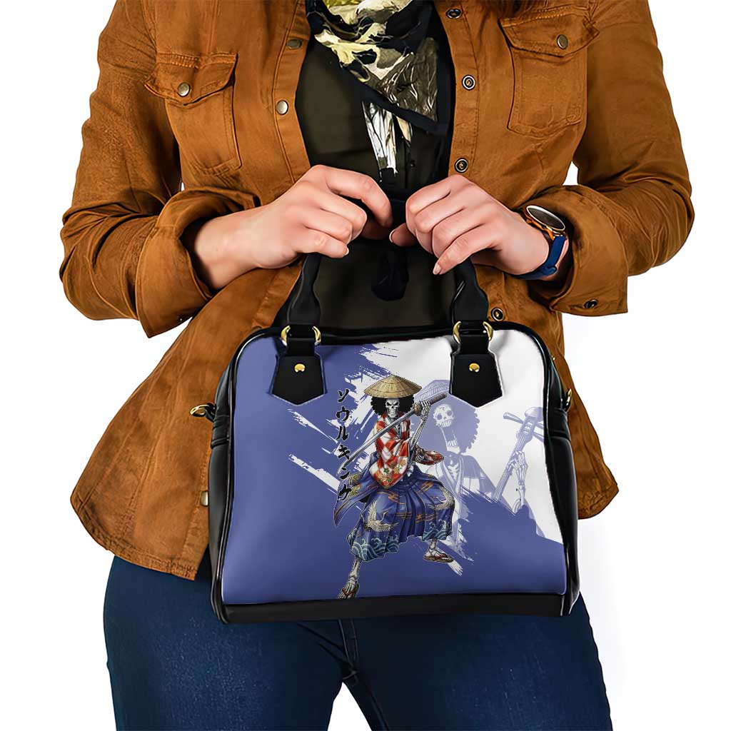 Brook in Wano Samurai Attire Shoulder Handbag Soul King Brook - Traditional Japanese Style