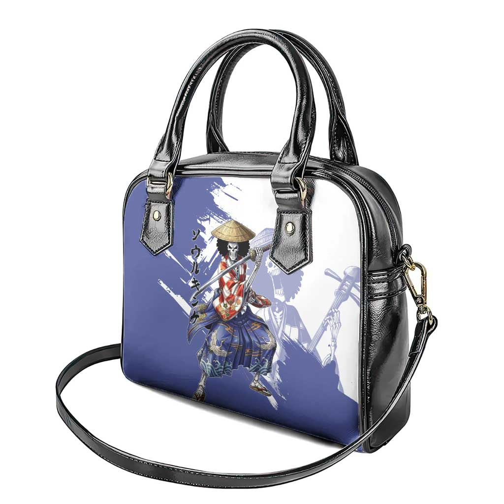 Brook in Wano Samurai Attire Shoulder Handbag Soul King Brook - Traditional Japanese Style