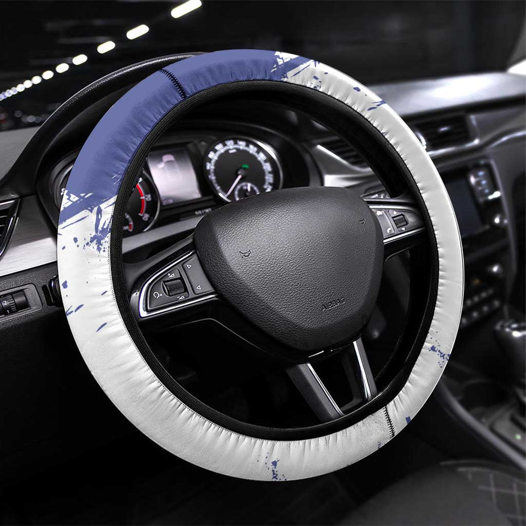 Brook in Wano Samurai Attire Steering Wheel Cover Soul King Brook - Traditional Japanese Style