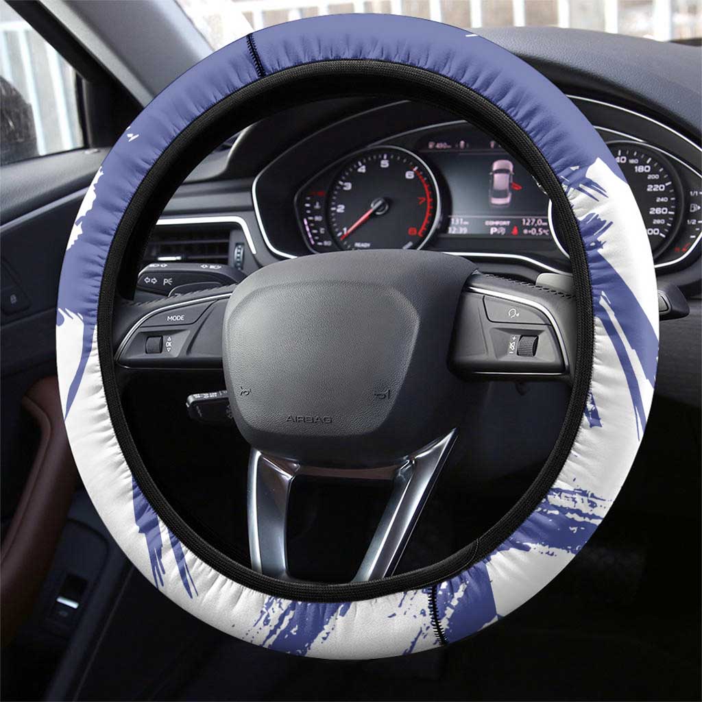 Brook in Wano Samurai Attire Steering Wheel Cover Soul King Brook - Traditional Japanese Style