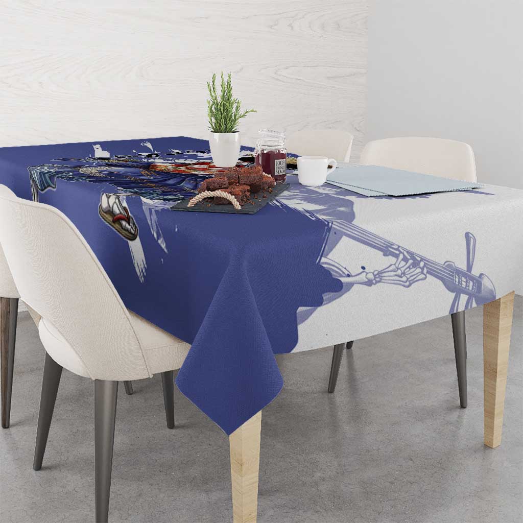 Brook in Wano Samurai Attire Tablecloth Soul King Brook - Traditional Japanese Style
