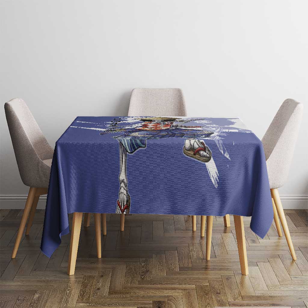 Brook in Wano Samurai Attire Tablecloth Soul King Brook - Traditional Japanese Style