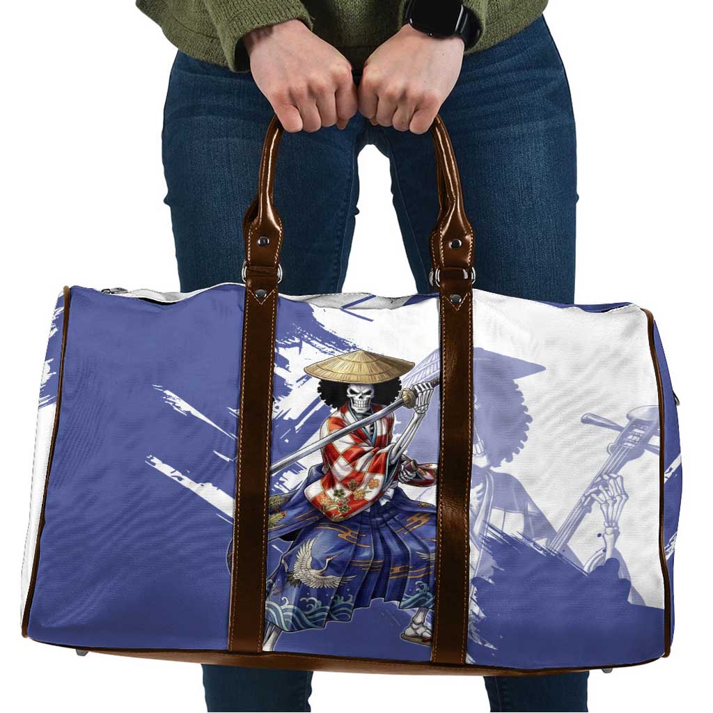 Brook in Wano Samurai Attire Travel Bag Soul King Brook - Traditional Japanese Style