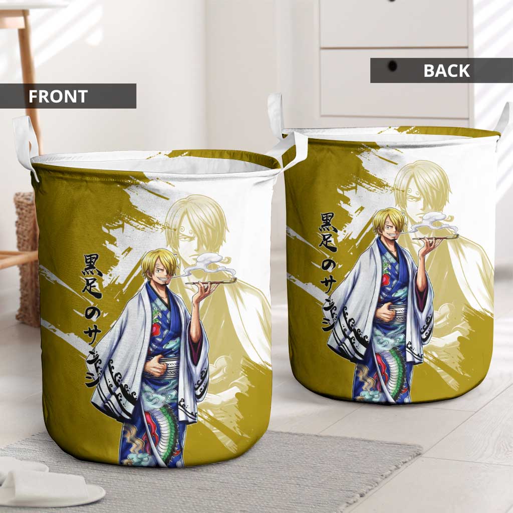 Vinsmoke Sanji - Wano Arc Samurai Style Laundry Basket Sanji in Traditional Kimono - One Piece Wano Edition