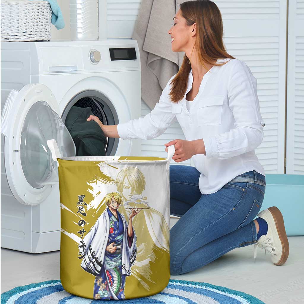 Vinsmoke Sanji - Wano Arc Samurai Style Laundry Basket Sanji in Traditional Kimono - One Piece Wano Edition