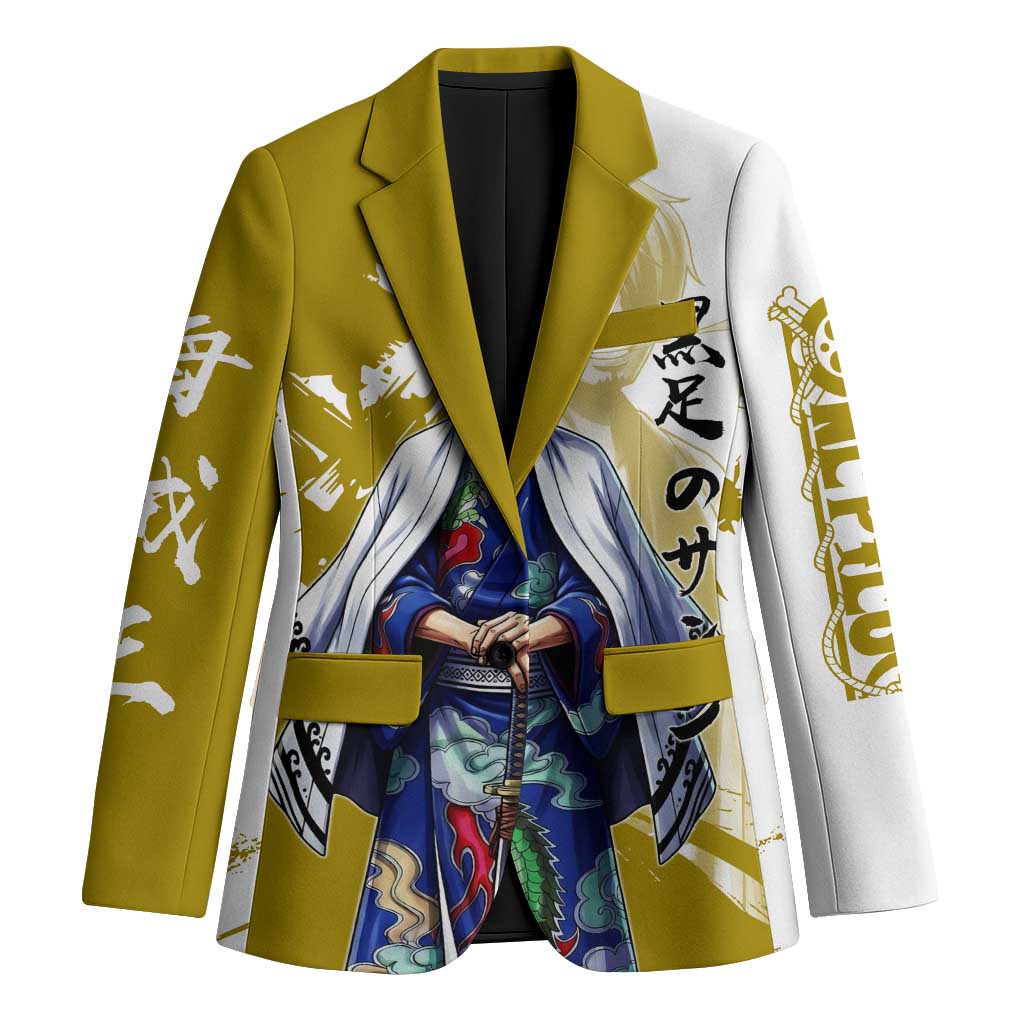 Vinsmoke Sanji - Wano Arc Samurai Style Blazer Sanji in Traditional Kimono - One Piece Wano Edition