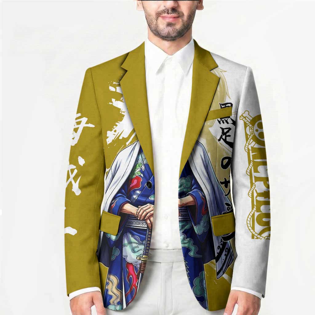 Vinsmoke Sanji - Wano Arc Samurai Style Blazer Sanji in Traditional Kimono - One Piece Wano Edition