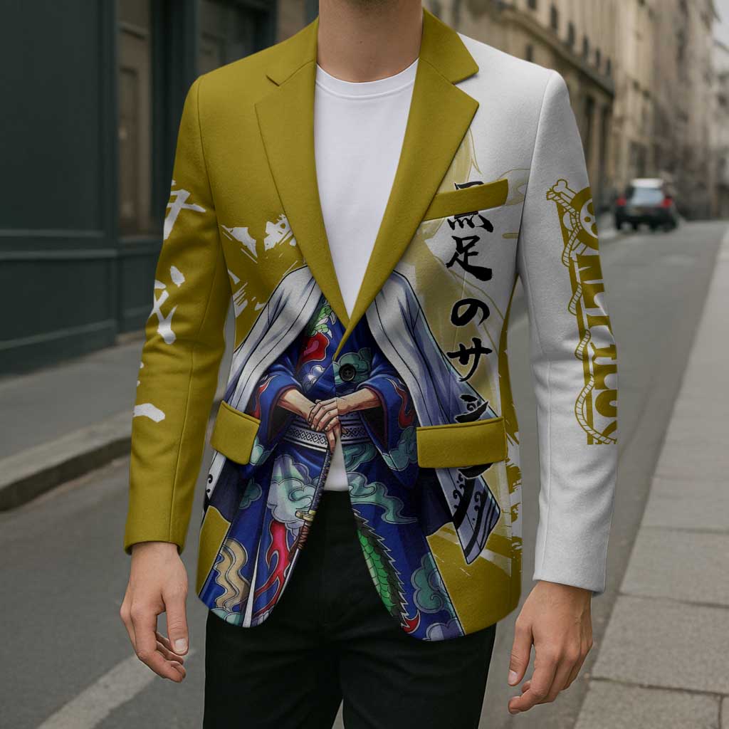 Vinsmoke Sanji - Wano Arc Samurai Style Blazer Sanji in Traditional Kimono - One Piece Wano Edition