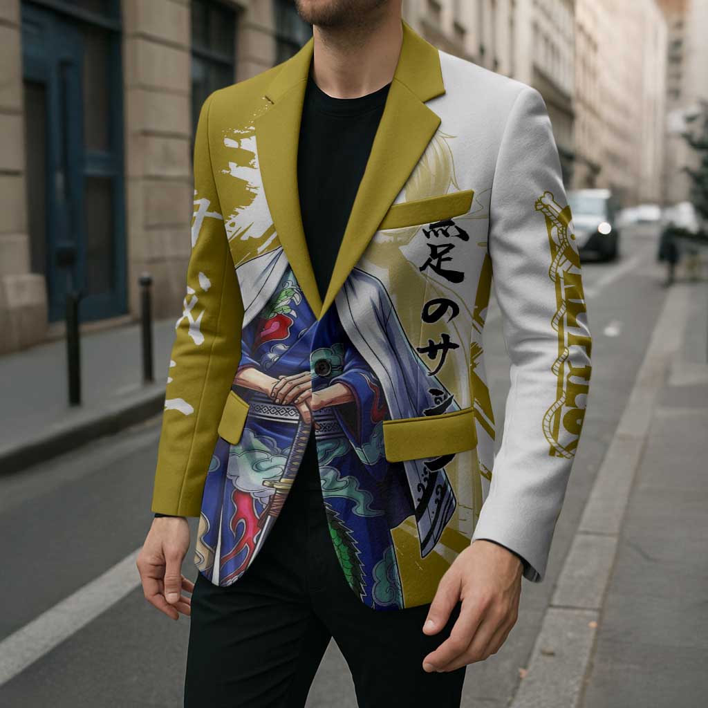 Vinsmoke Sanji - Wano Arc Samurai Style Blazer Sanji in Traditional Kimono - One Piece Wano Edition